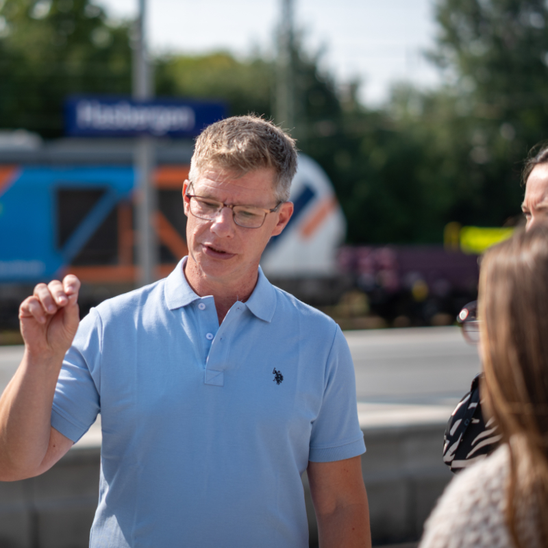 Brgermeisterkandidat Robert Schirmbeck